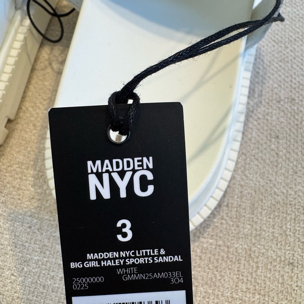 Steve Madden NYC Little & Big Girls Haley Sports Sandal, NWT - Picture 6 of 8
